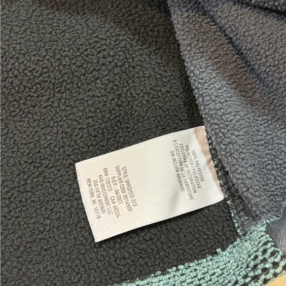 Mens Spyder Quarter Zip Hooded Jacket - Picture 12 of 13